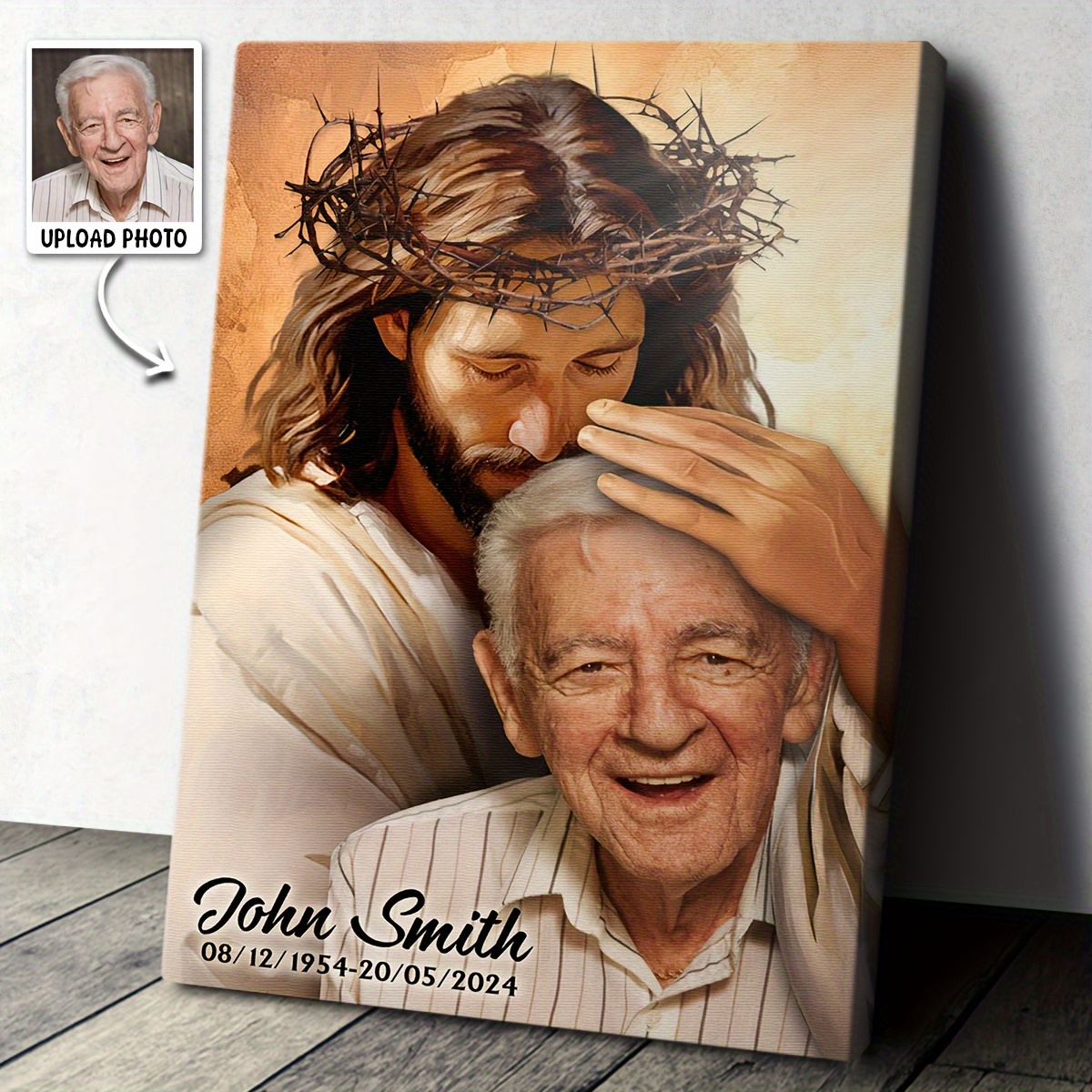2D Flat-Custom Religious Memor - Canvas Wrap Ready review and price