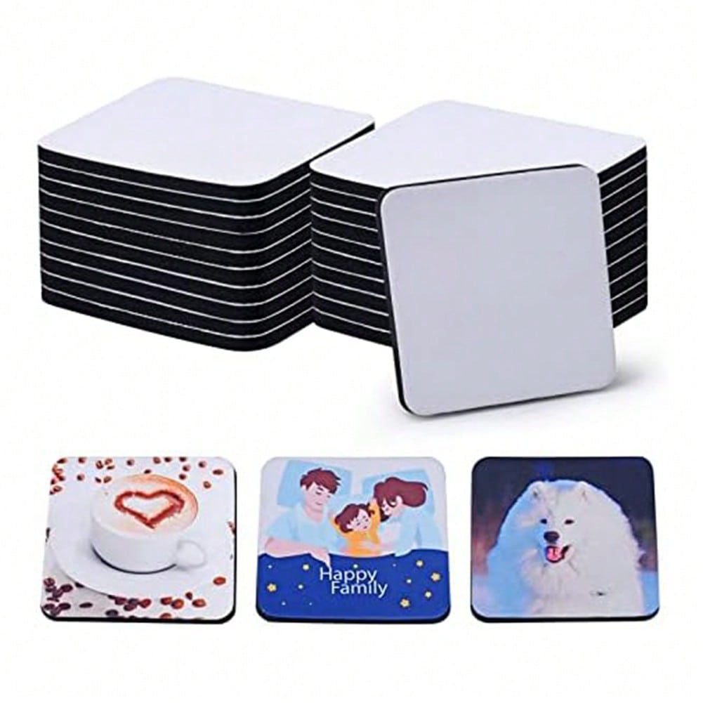 1PCS Square Sublimation Blanks - Coaster Sublimation Blank review and price