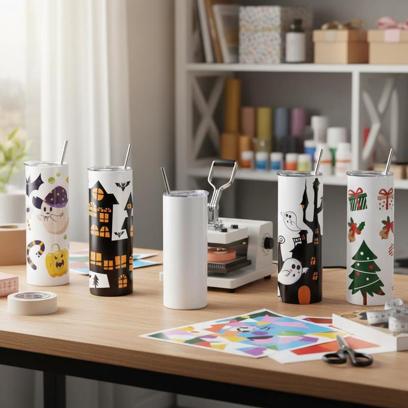 16 Pack Sublimation Insulated  - Tumbler 20Oz White review and price