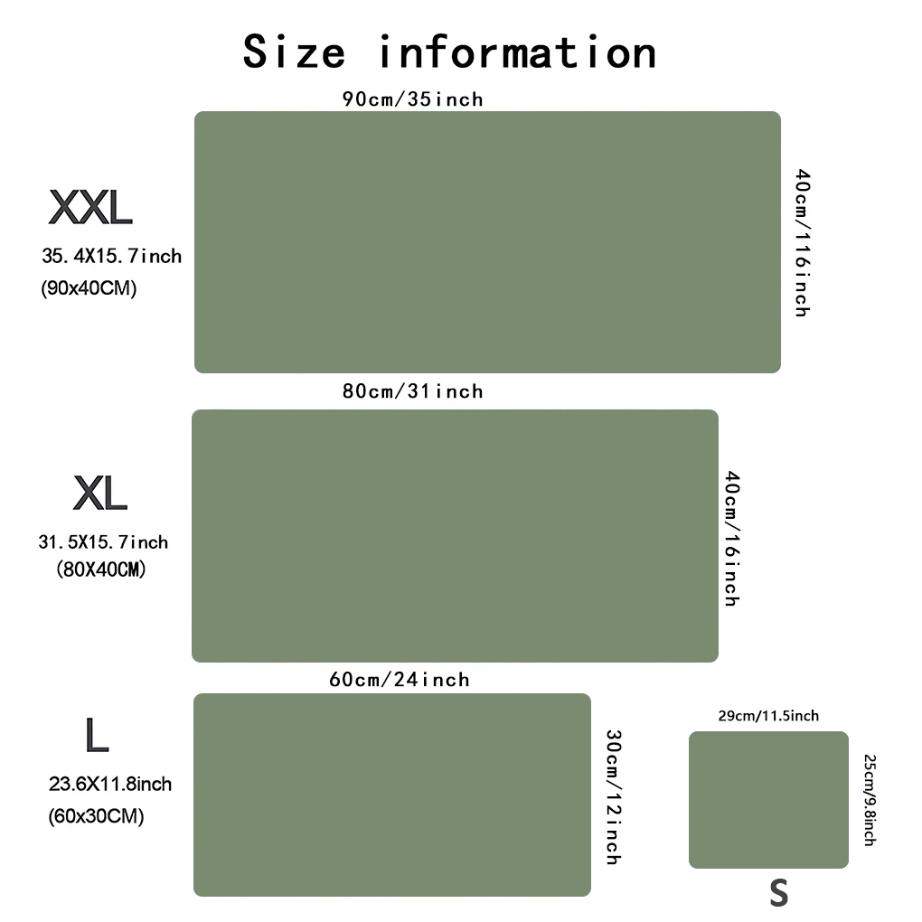 Solid green gaming mousepad la - Mouse Pad Blank Sublimation review and price