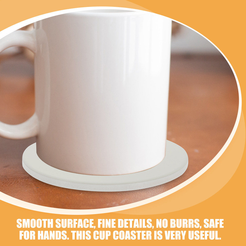 2Pcs Ceramic Coasters Sublimat - Coaster Sublimation Blank review and price