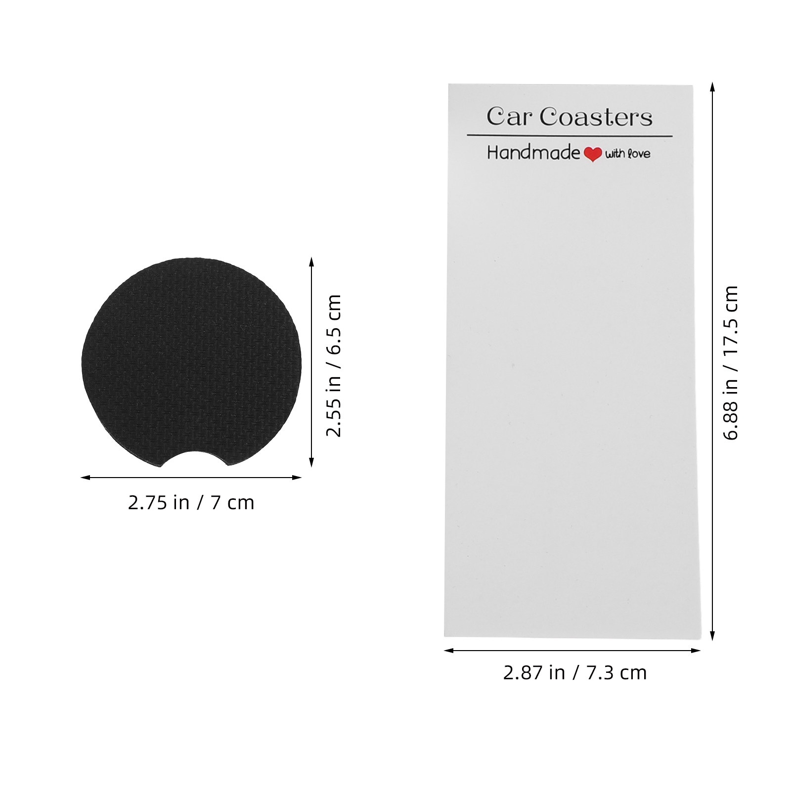 1Set Neoprene Car Cup Holder C - Coaster Sublimation Blank review and price