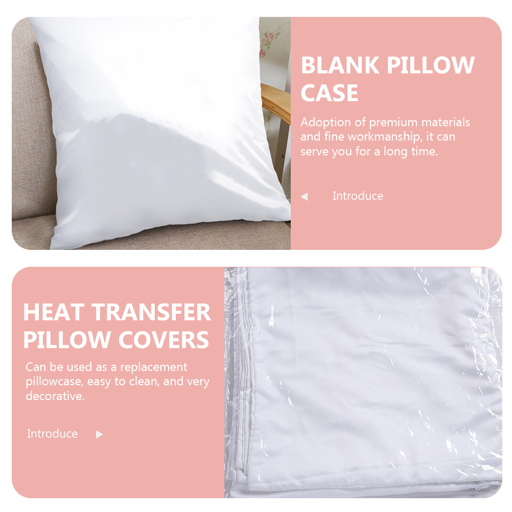 4Pcs White Sublimation Pillow  - Pillow Cover Sublimation review and price