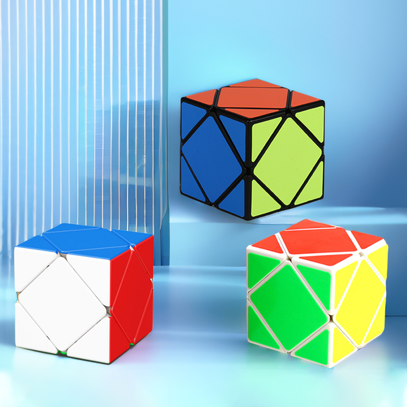 SENGSO Skewb Speed Cube Sticke - Puzzle Blank White review and price