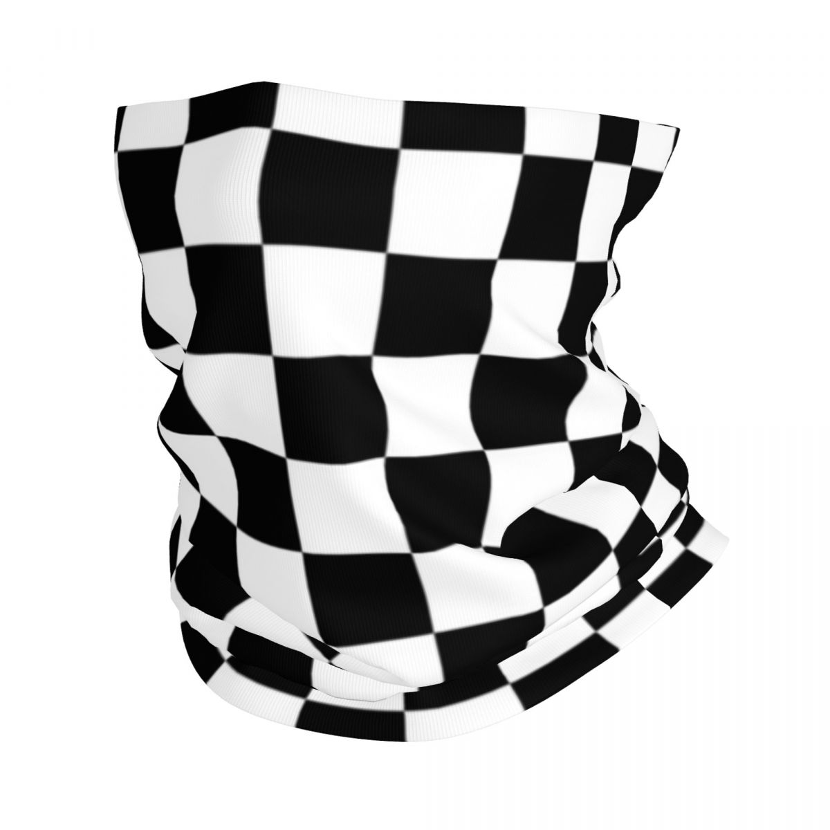 Black And White Checkered Band - Bandana Blank White review and price