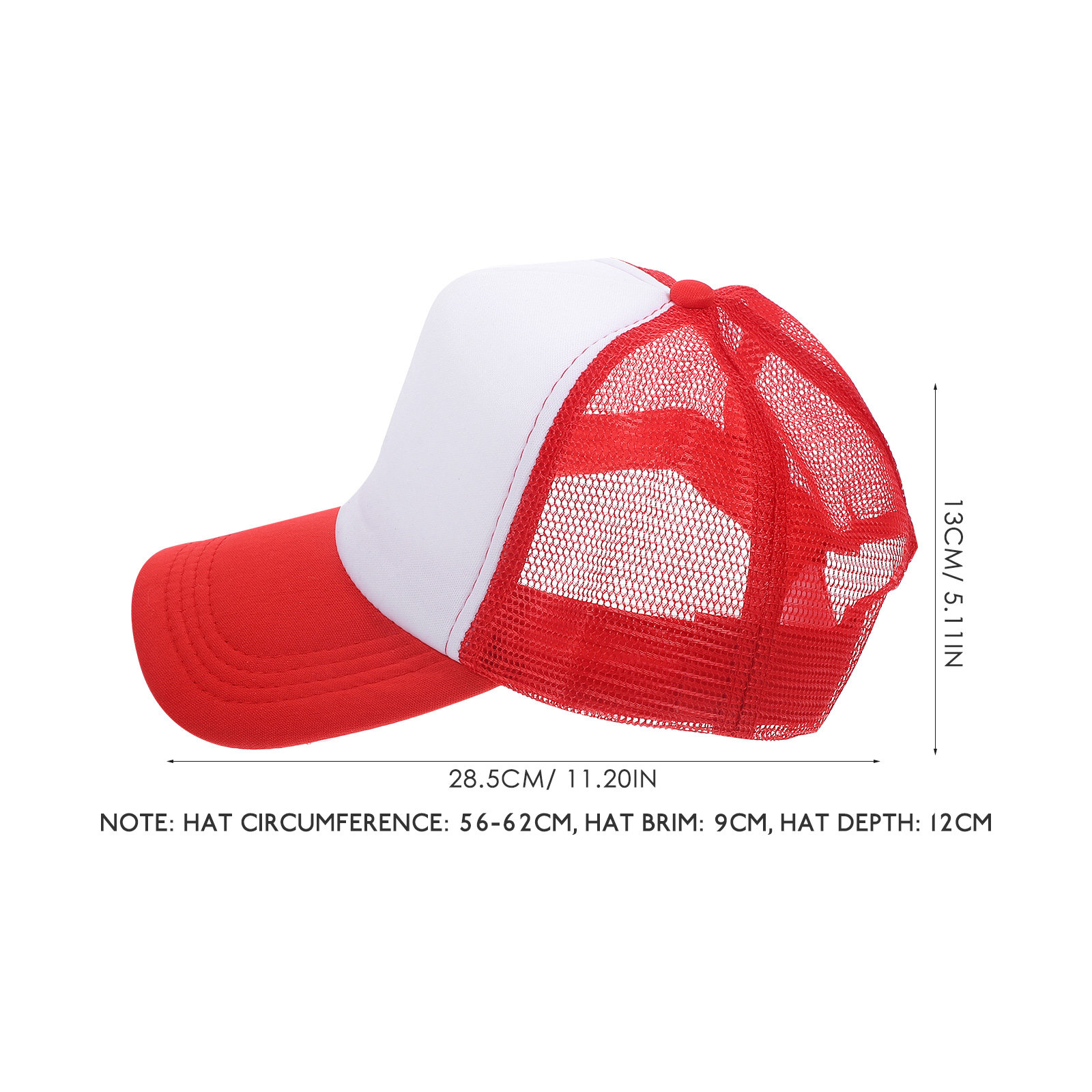 10Pcs Blank Mesh Baseball Caps - Hat Sublimation Blank review and price