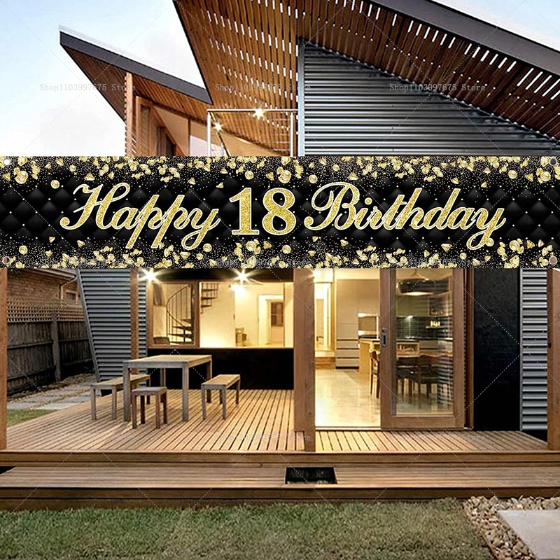 Happy 18th Birthday Banner Dec - Yard Sign Blank review and price