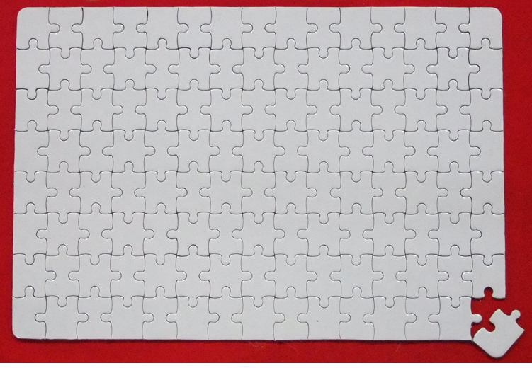 10pcs/lot Free Shipping A4 Sub - Puzzle Blank White review and price