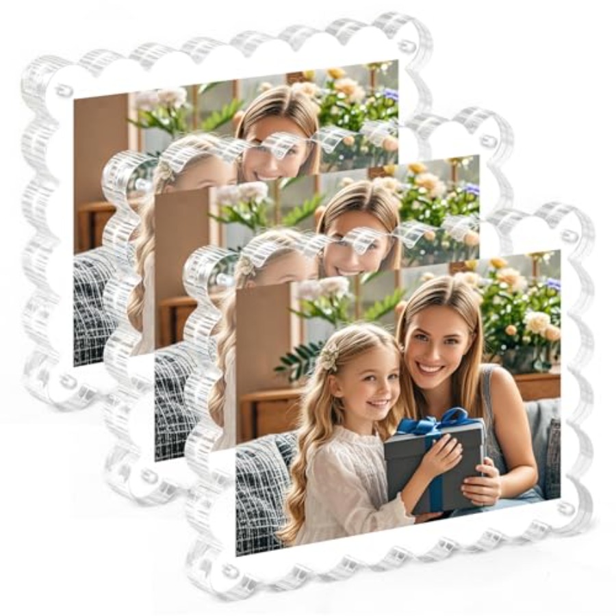 3Pack Magnetic Acrylic Picture - Photo Acrylic Block review and price